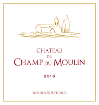 photo Château du Champ du Moulin Bordeaux Supérieur Rouge 2016
